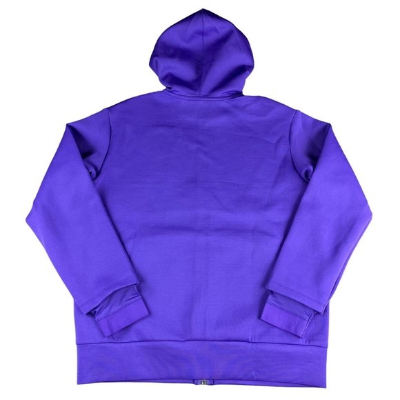 Nike Women’s Purple Dri-Fit Full Zip Hoodie CJ1806-546 Size M - Picture 2 of 2